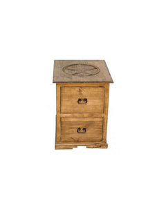 Cowboy 2 Drawer File Cabinet