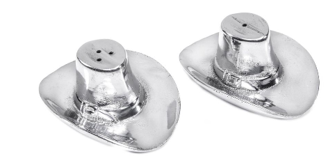 Cowboy Hat Salt & Pepper Shakers