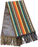 Serape Table Runner with Fringe - LOREC Ranch Home Furnishings