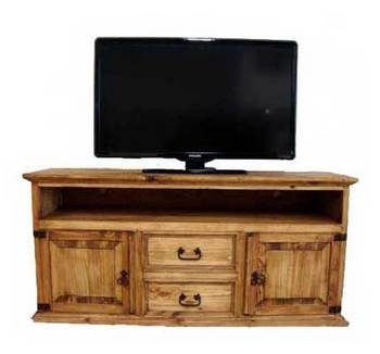 Two Drawer Two Door TV Stand