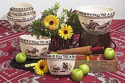 Rodeo Pattern Medium Mixing Bowl