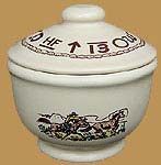 Rodeo Sugar Bowl With Lid