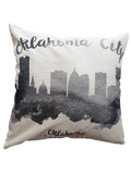 Oklahoma City Skyline *Limited Edition* Pillow Cover - LOREC Ranch Home Furnishings