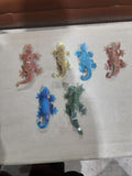 Metal Gecko Assorted Colors