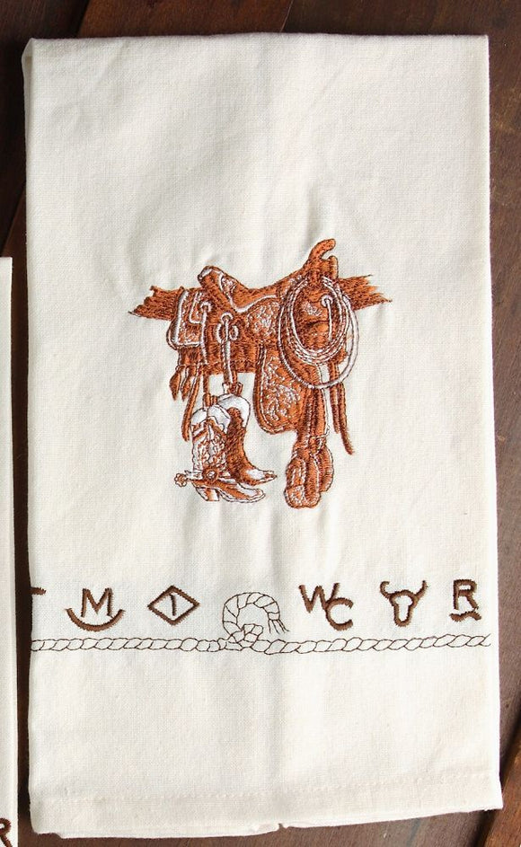 Boots&Saddle Kitchen Towel