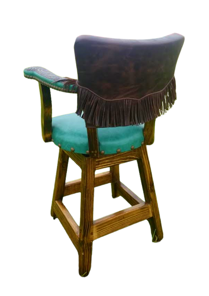 West Collection Swivel Barstool