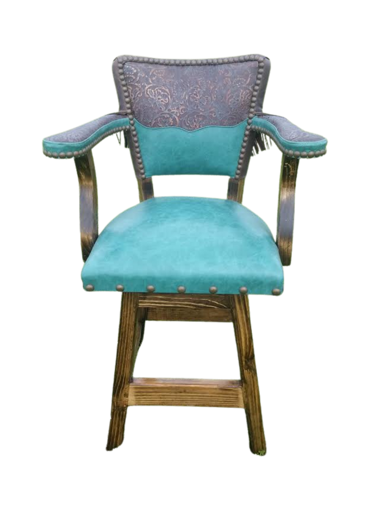 West Collection Swivel Barstool