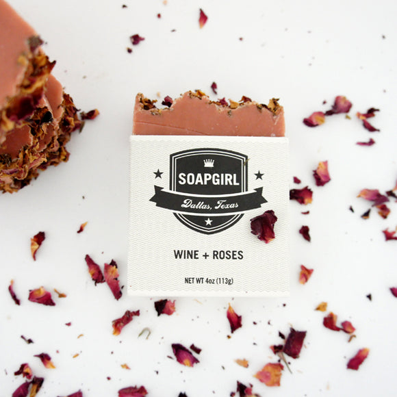 Wine + Roses Artisanal Soap