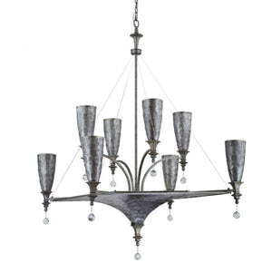 Capiz Collection Incandescent Chandelier