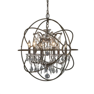 Groveland Collection Six Light Chandelier