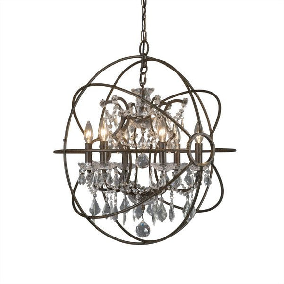 Groveland Collection Six Light Chandelier