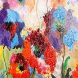 Flower Garden Painting - LOREC Ranch Home Furnishings