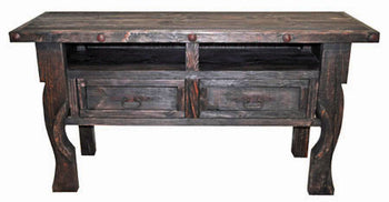 Dark Yugo Console Sofa Table