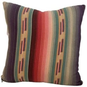 Arizona Sunset Serape Pillow