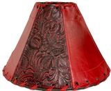 Floral Pomegranate Lampshade - LOREC Ranch Home Furnishings