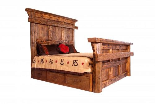 Old Fashioned Storage Bed