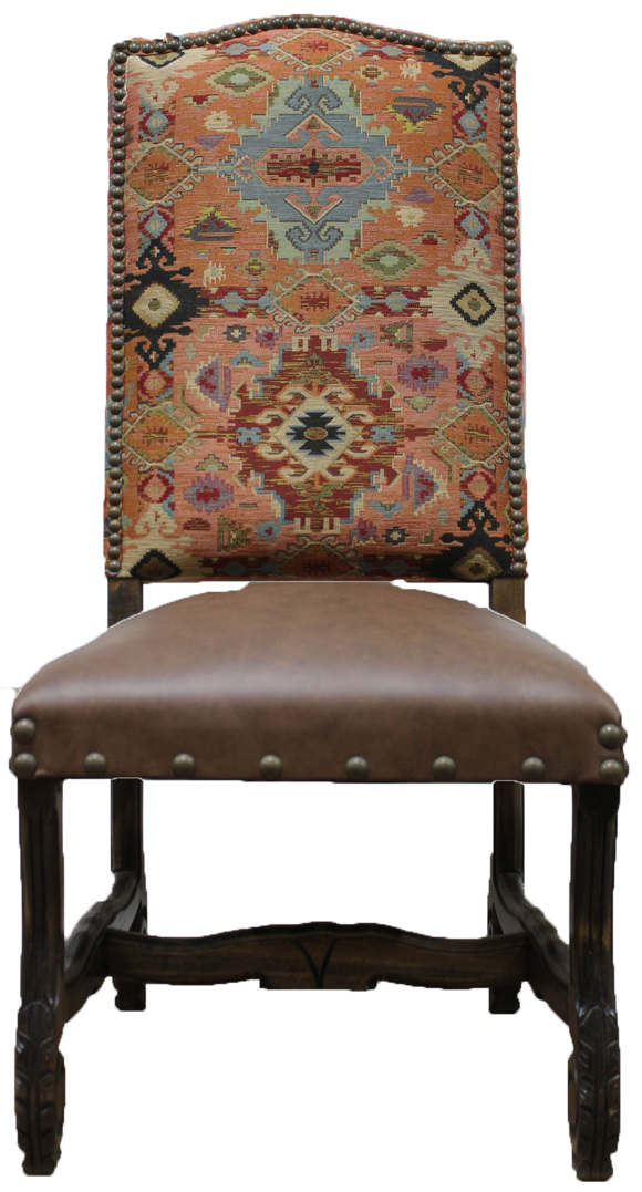 Zephyr Adobe Regency Chair